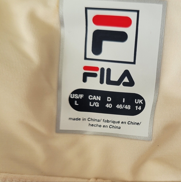 Fila Beige Pleated Tennis Skort. NWT size Large. - Picture 6 of 12